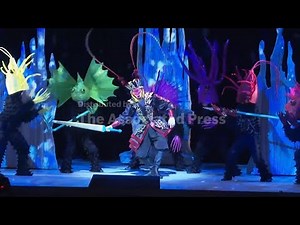 The Monkey King, beloved figure from Chinese mythology, swings onto the stage in San Francisco