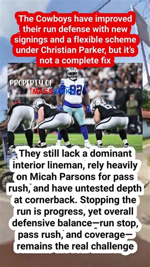 Cowboys focus on improving vs run apparent, but is it enough to fix D? #usa #nfl #usatoday #news