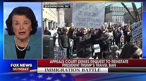25K views · 593 reactions | Senator Dianne Feinstein (D-CA) on the travel ban: “this president has not brought this nation together.” Watch the full, exclusive interview on Fox News today at 2pm & 9pm ET. | Fox News Sunday | Facebook