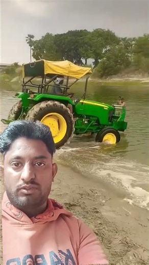 tractor upar chuda diya 😲😲😲 #automobile #jcb #funny #farming