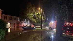 Latest: Dozens forced out of homes in Durham, Chapel Hill; roads closed across multiple counties