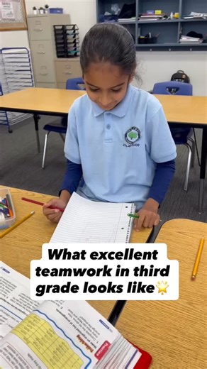 Oak Crest Private School | Preschool | PreK-8th | DFW area TX on Instagram: "We are so proud of our young learners and their excellent demonstration of teamwork in solving a third grade math problem. 🌟 #teamwork #stemeducation #nobullying #smallclasses"