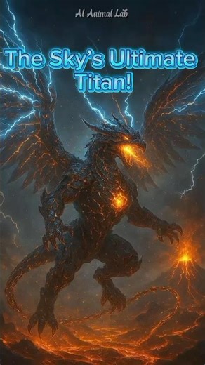 STORMFIRE ASCENDANT | The Sky’s Ultimate Titan!🦅🐉🤖 #shorts #viral #animaltransformation