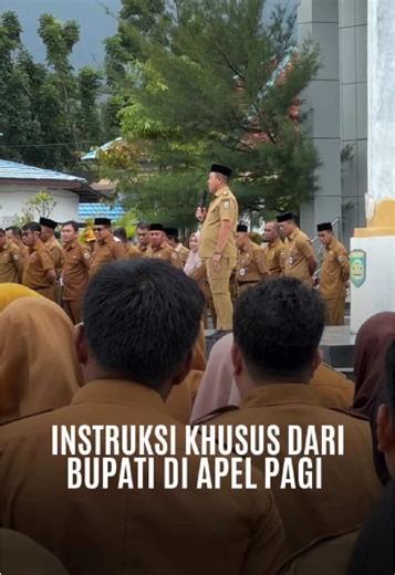 Dalam apel bersama jajaran OPD kemarin, saya mengingatkan bahwa penyusunan renja menjadi momentum penting untuk berdiskusi dalam merumuskan input dan output pembangunan di Morowali. Saya juga menekankan kepada seluruh OPD agar terus berinovasi dalam menjawab kebutuhan prioritas daerah, sehingga setiap program yang dijalankan benar-benar tepat sasaran, berasas, dan memberikan manfaat nyata bagi masyarakat. #IksanBaharudinAbdulRauf #BupatiMorowali #Morowali #SulawesiTengah