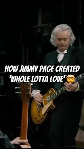 Jimmy Page Casually Writes a Riff Every Guitarist Wishes They Wrote🤯🎸#rockmusic #ledzeppelin #shorts