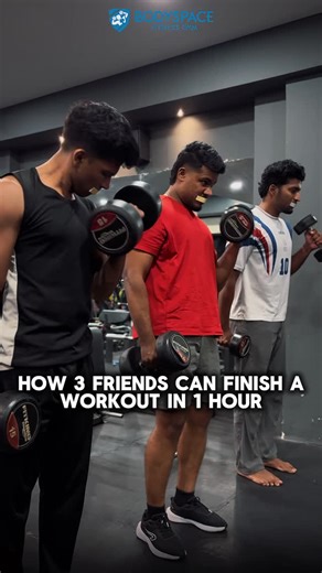 BODYSPACE Fitness Gym on Instagram: "They muted themselves — best decision of the workout 🤣🔥 #gymvideos #gymreels #viralvideos"