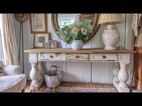 Vintage Shabby Chic Cottage Interiors Made for Comfortable Living