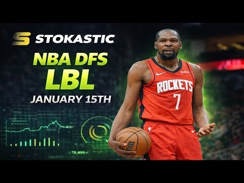 NBA DFS Live Before Lock (Thursday 1/15/26) | DraftKings & FanDuel NBA Lineups