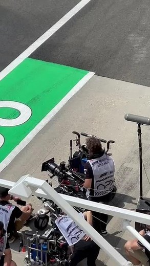 Filming the F1 Apex film at the Hungaroring #Brad Pitt #formula1 #apex