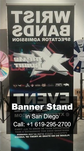 San Diego Roll Up Banner Stands | Sign King 📞 +1 619-295-2700