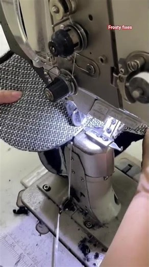 Satisfying stitching process. #youtubeshorts