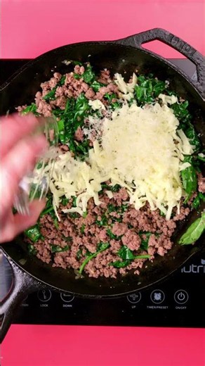 Ground Beef Stuffed Portobello Mushrooms