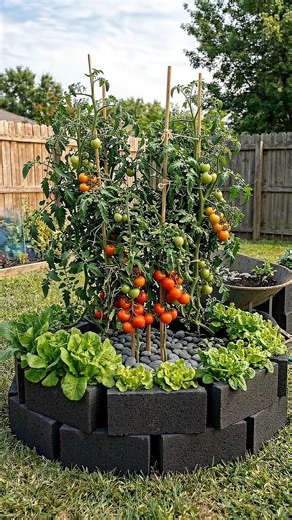Stop Planting in the Ground! Build This Epic Keyhole Garden Instead 🍅