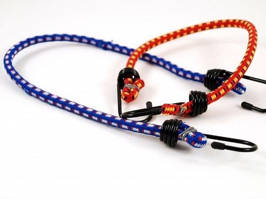 How to attach bungee hook to bungee cord with hog rings - Pliersman