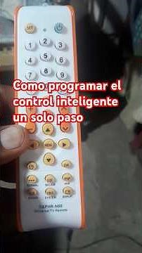 ✨ Cómo programar tu control inteligente con SET – ¡Fácil y rápido! ✨