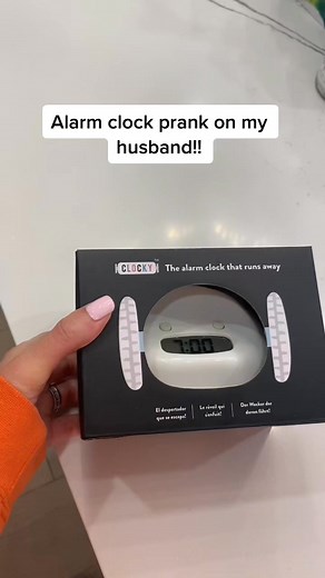 When he fell out of the bed…. would you love or hate this alarm clock?!⏰ #pranks #marriedlife #husband #reaction | Jorawar | Facebook