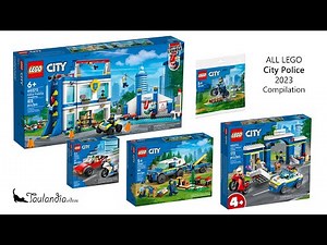 ALL LEGO City Police 2023 Compilation / Collection - Unboxing and speed building