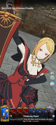 [Re:ZERO] Sun Princess Priscilla | All Skill Animations | 7DS: Grand Cross