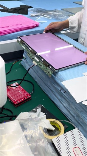 Now we're checking this screen.#checking #fyp #led #display #screen #factory #edit #lcd #accessories