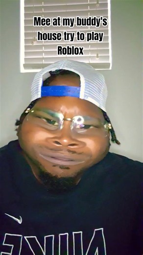 Me at my buddy's house trying to play roblox