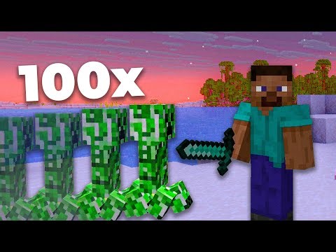 Minecraft At 100x Tick Speed Is A Horror Game