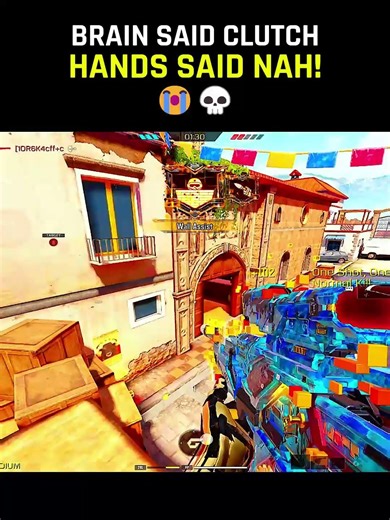 Brain said Clutch, Hands said Nah Bro! #codm #callofdutymobile #codmobile #shorts #viral #trending