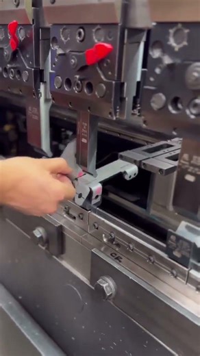 Metal Bending Process in Action | Precision #pressbrake #machine #stainlesssteel #factory