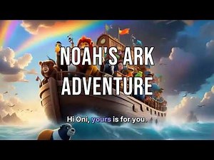 Noah's Ark Song for Kids | Animals Two by Two and Fun Bible Adventure!