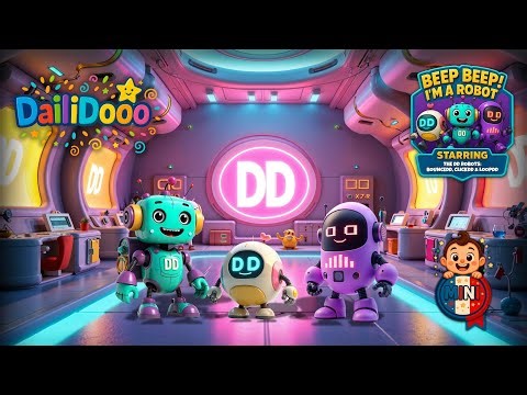 Beep Beep ! Je suis un robot | DailiDooo Mini | La grande aventure beep-boop