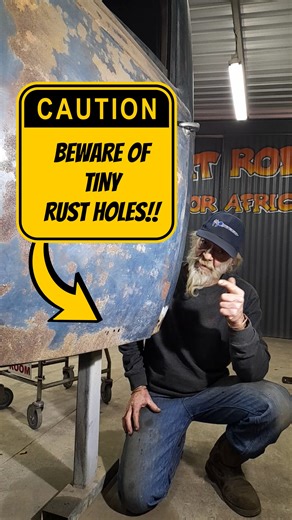 When you start poking at that tiny rust hole...💀#builtnotbought #customfabrication #rattruck #ratrodsforafrica #rustrepair | Rat Rods 4 Africa
