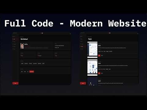 Build a Terminal Dashboard Portfolio Website (Next.js + Tailwind) | Free Deploy