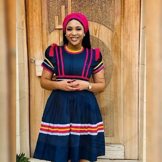 The stunning of sepedi cultural wear on weddings