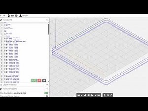 mobCAM Tutorial #10 – CAM 2D Contour: Offset Toolpath Generation