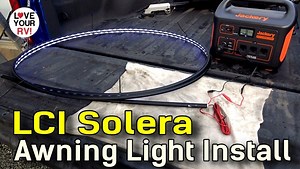 LCI Solera Awning Light Install   Extra Power Switch Mod