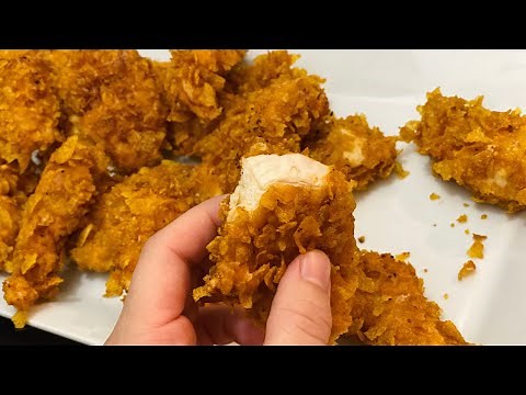 Crispy KFC-style chicken tenders with my secret twist. Deli Cuisine