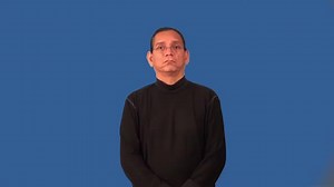 Watch how to sign 'disequilibrium' in American Sign Language.