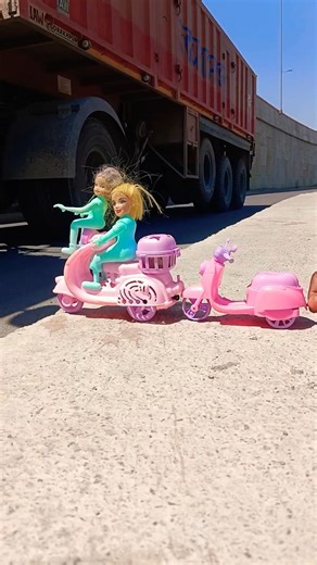 Remote Control Scooty Girl And Monkey Scooter Unboxing And Testing Short Yt||