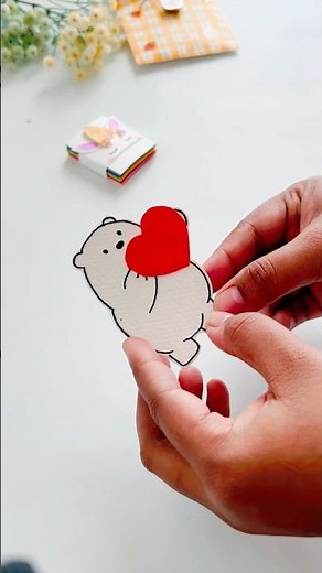 Cutest DIY Gift Card Idea – Made Only With Paper! 🧸