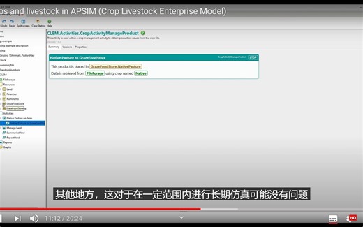 8.2.Crops and livestock in APSIM (Crop Livestock Enterprise Model)