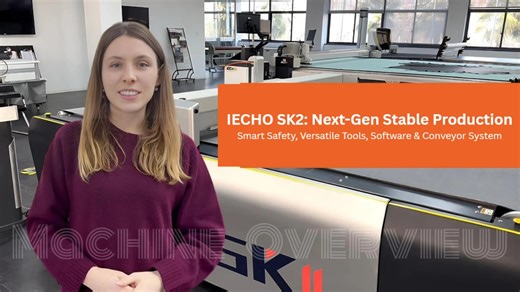 IECHO Digital Flatbed Cutter on Instagram: "✨ IECHO SK2 built for precision, speed, and reliability, the SK2 keeps your production running smooth and stress-free. What makes it special? ⚡ Anti-collision safety system ⚡ iBrightCut & Cutter Server software ⚡ High-precision conveyor & versatile cutting head ⚡ Fast tool changes & automatic tool changer Plus, the ergonomic operator stand keeps your team comfortable while working. Whether it’s complex cutting or high-volume production, the SK2 is buil