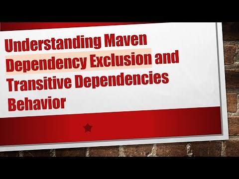 Understanding Maven Dependency Exclusion and Transitive Dependencies Behavior