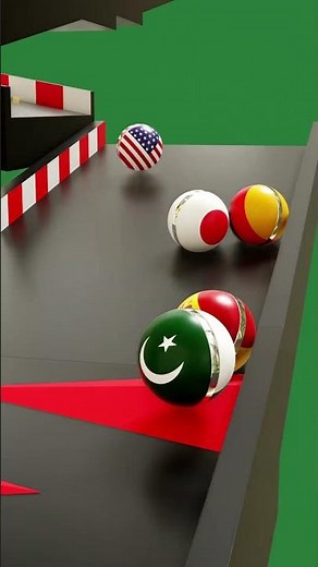 Marble Race - Country Balls