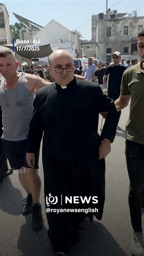 “Israeli” strike hits Gaza’s only Catholic church