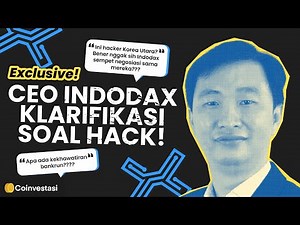 Eksklusif! CEO Indodax Klarifikasi Soal Hack