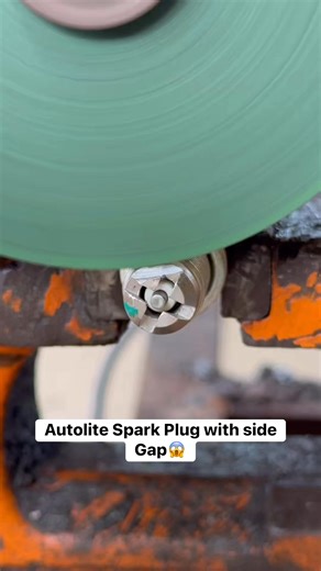 Autolite spark plug with side gap😱 #sparkplugs #mechanic #automotive #diy #highlights #fblifestyle #Teambelbros | Team Belbros