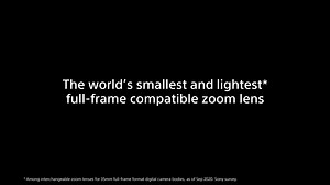 8.5K views · 20 shares | The new FE 28-60mm F4-5.6 Sony lens offers amazing resolution and image quality throughout the zoom range. The world’s first smallest and lightest full-frame compatible zoom lens comes with a linear motor for quiet AF in movies and stills. Know more: https://bit.ly/2RtqrPS | Sony India | Facebook