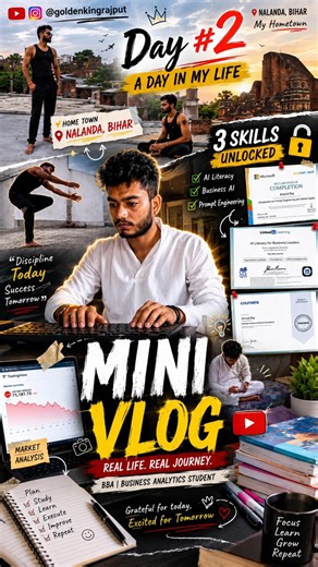 A Day in the Life of a Trader & Coder 📈 | Day #2 Mini Vlog #Shorts #MiniVlog