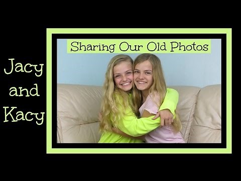 Sharing & Reacting to Our Old Photos ~ Jacy and Kacy