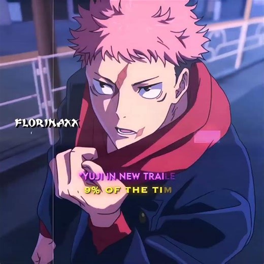 💀😭YUJI IN NEW JJK TRAILER 0.001% TIME || JUJUTSU KAISEN #jujutsukaisen #anime #yuji #yuta #gojo