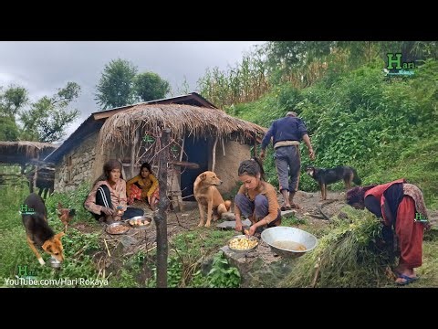 Pure Simple Life in Remote Nepal | Family Living & Daily Work